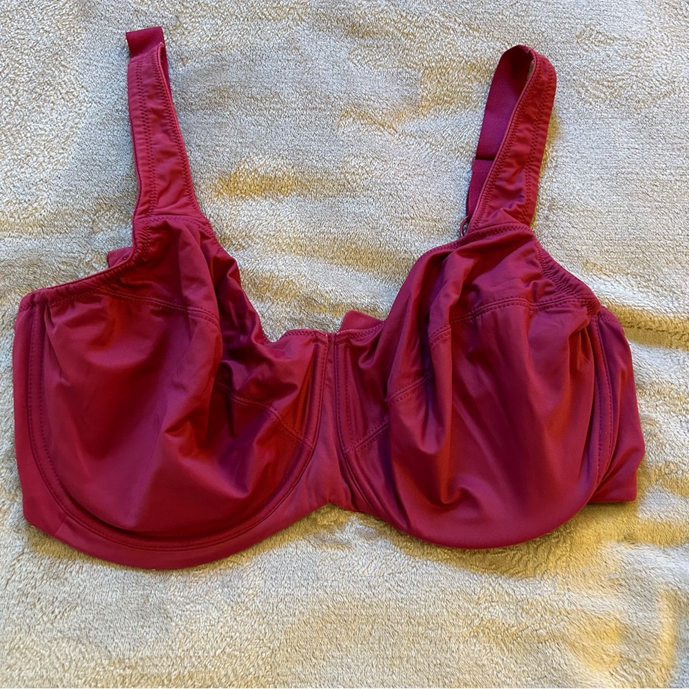 Modern Movement deep pink underwire brassiere bra Size 42DDD